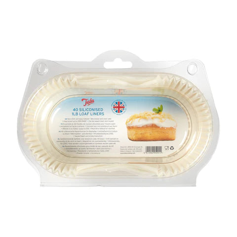 Tala Set 40 Siliconised Greaseproof Loaf Tin Liners 1lb