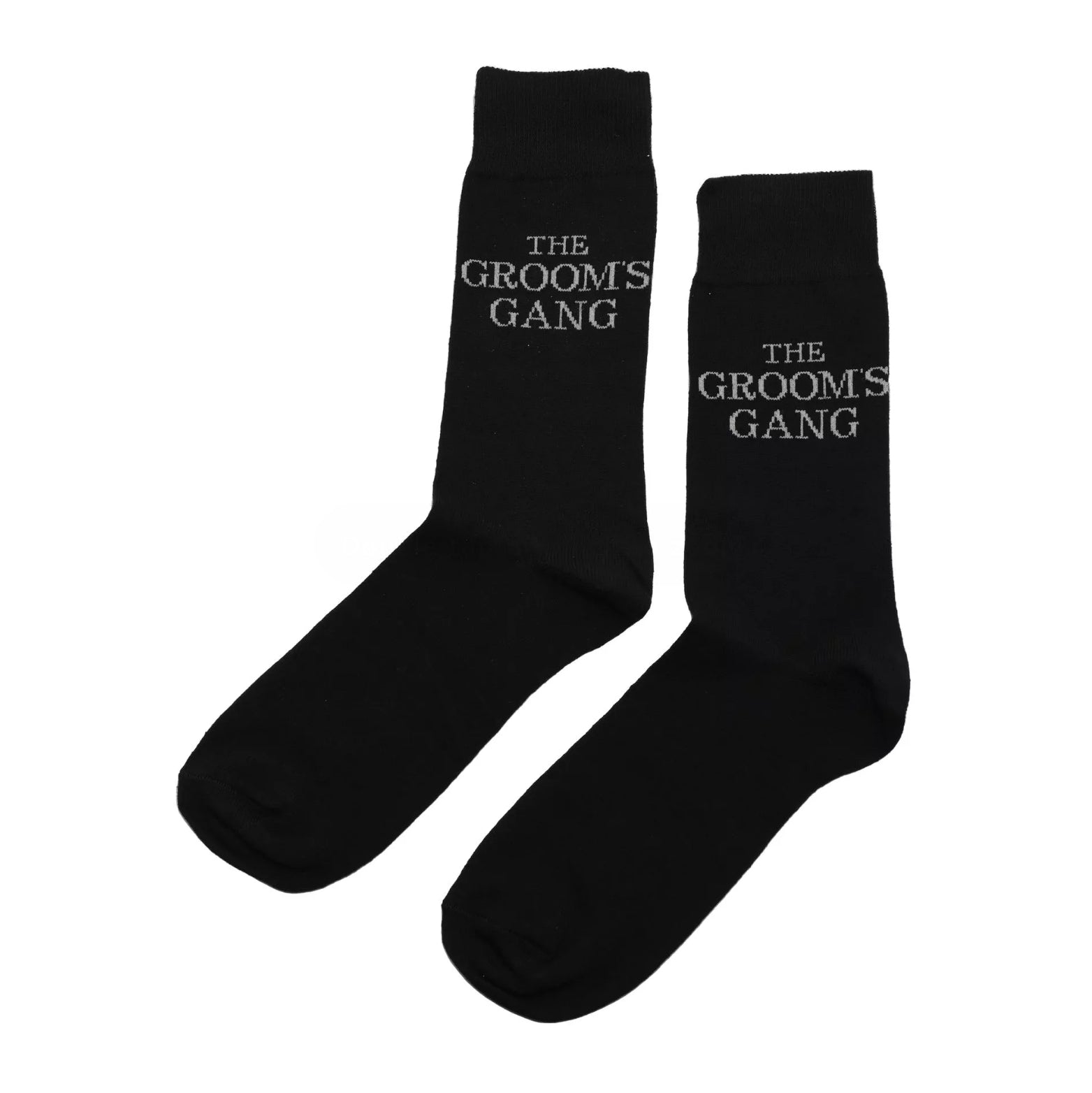 The Grooms Gang Socks Black