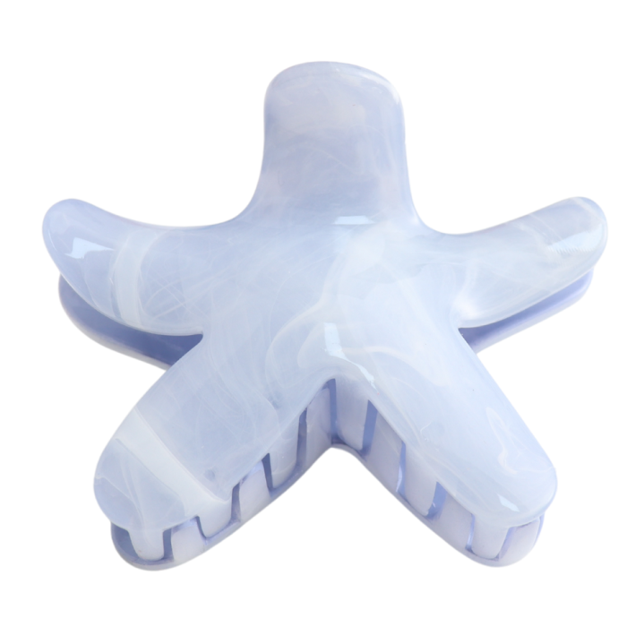 Pure Fashions Starfish Claw Clip Blue