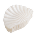 Pure Fashions Shell Hair Claw Clip White