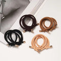 Red Cuckoo Knot Elastic Hair Tie