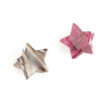 Pure Fashions Mini Stars Hair Claw Clips Twin Pack Plum