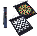 Mad Man Magnetic Chess and Dart Board Kit
