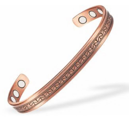 Byzantium Magnetic Bracelet Framed Wave Imprint