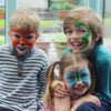 Little Brian Face Paint Sticks, 12 colours