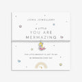 Joma Jewellery Kids' A Little You Are Mermazing Silver Plated Bracelet