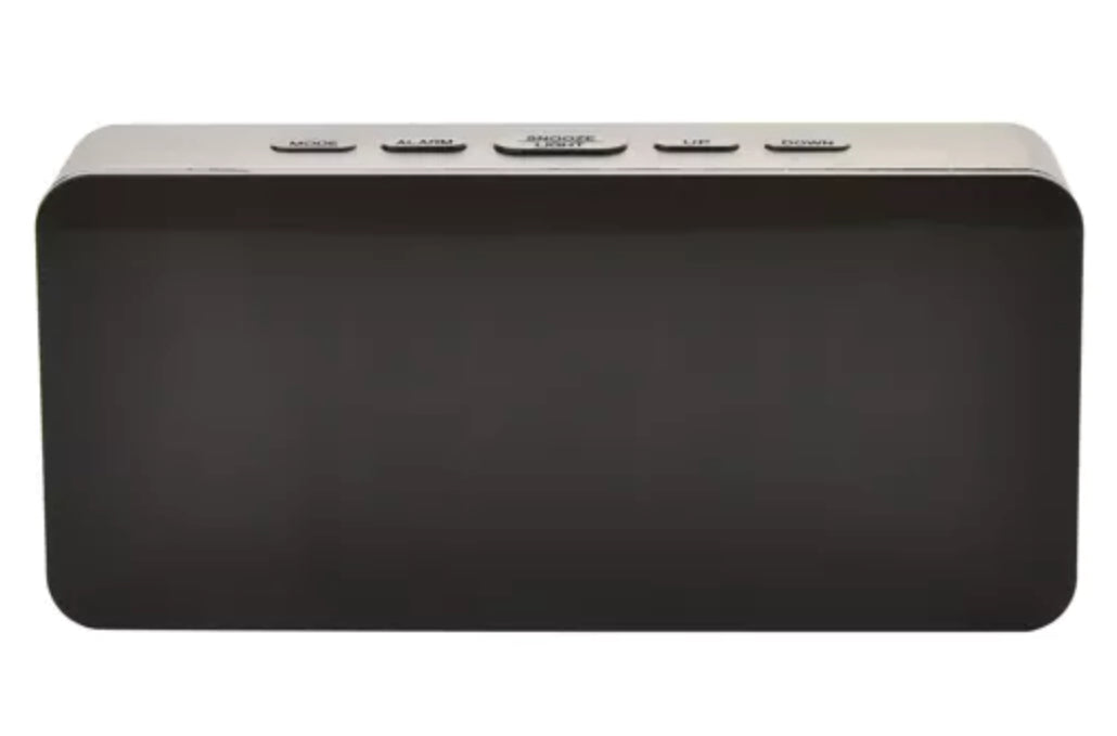 Hometime Digital LED Alarm Clock Black