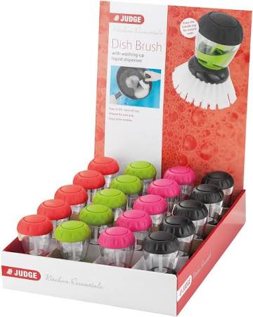 Judge Kitchen Coloured Dish Brush Pink