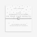 Joma Jewellery A Little Congratulations On Your Exam Results! Silver Plated Bracelet