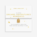Joma Jewellery A Little Dreams Adventures Memories Silver & Gold Plated Bracelet