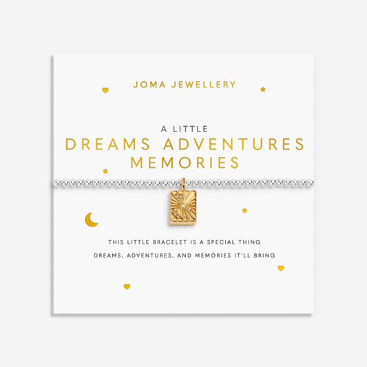 Joma Jewellery A Little Dreams Adventures Memories Silver & Gold Plated Bracelet