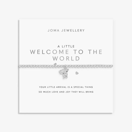 Joma Jewellery A Little Welcome To the World Silver Plated Bracelet
