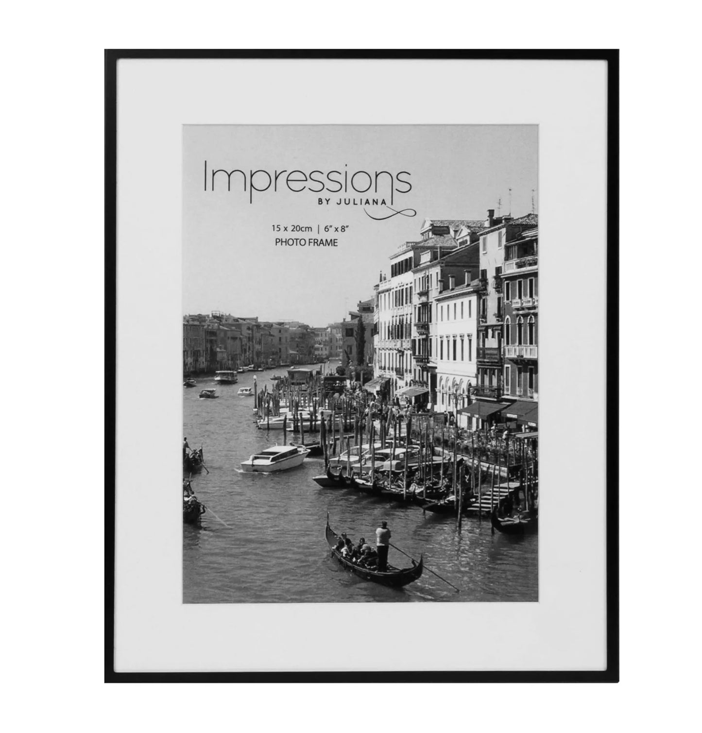 Impressions Black Aluminium 6x8