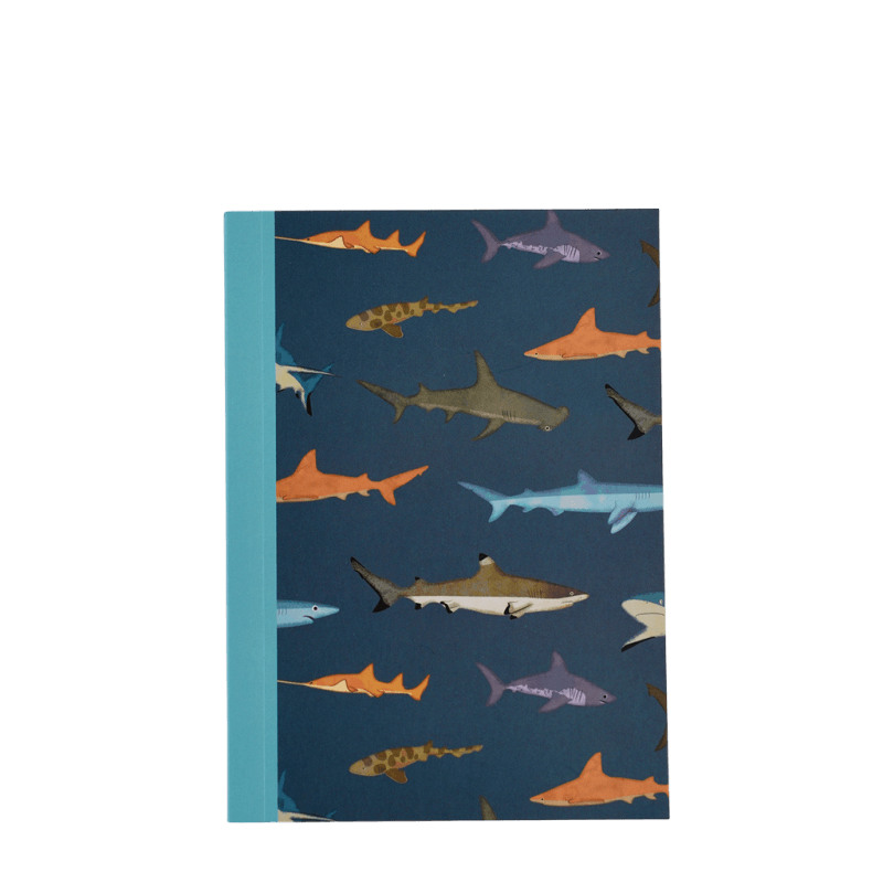 Rex London A6 Notebook Sharks