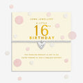 Joma Jewellery Confetti A Little 16th Birthday Silver Plated Bracelet