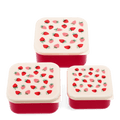 Rex Little Strawberry Snack Boxes Set of 3
