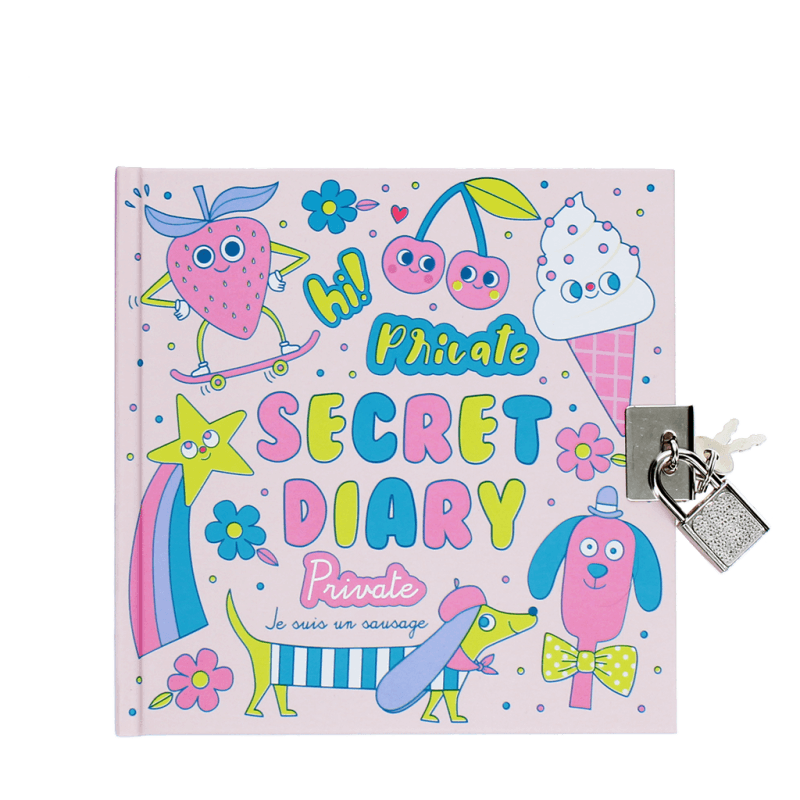 Rex Secret Diary With Padlock