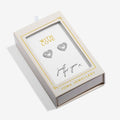 Joma Jewellery Moments To Shine With Love Silver Plated Stud Earrings