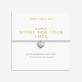 Joma Jewellery Remembrance A Little Sorry For Your Loss Silver Plated Bracelet