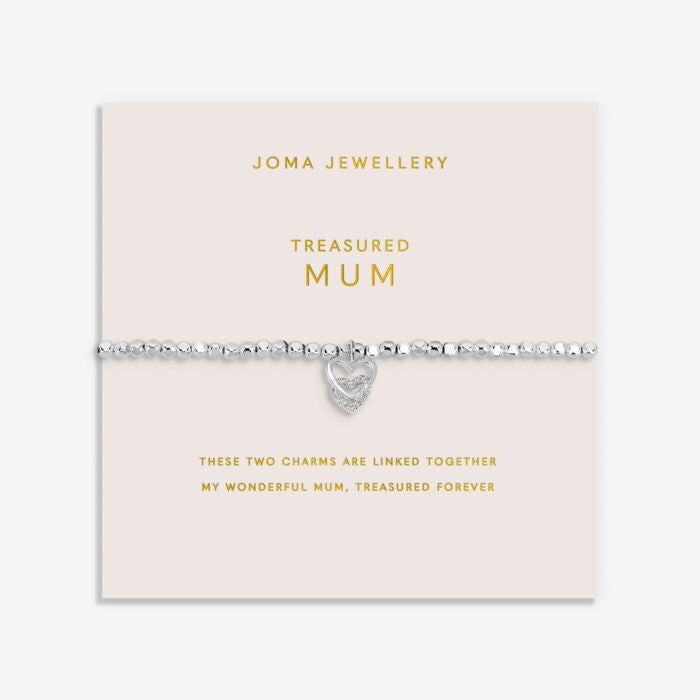 Joma Jewellery Forever Yours Treasured Mum Silver Plated Bracelet