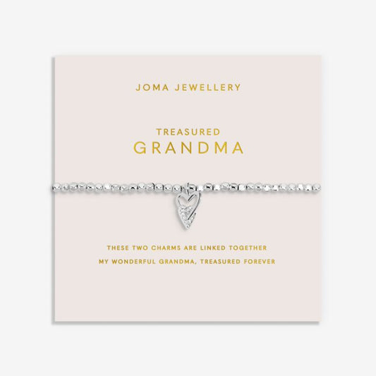 Joma Jewellery Forever Yours Treasured Grandma Silver Plated Bracelet