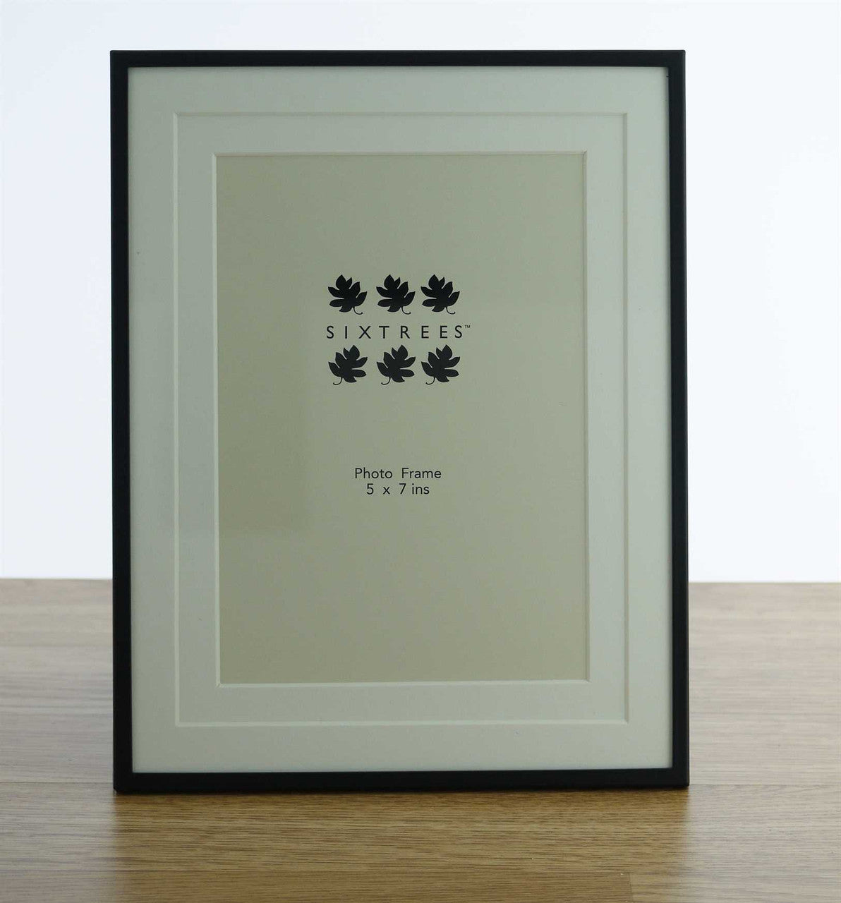 Sixtrees Photo Frame Park Lane Black 5x7