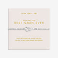 Joma Jewellery Forever Yours You Are the Best Gran Ever Silver Plated Bracelet
