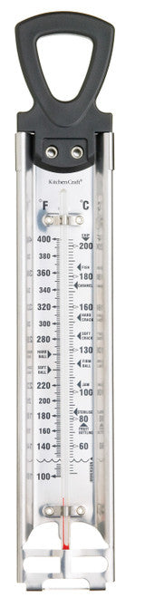 KitchenCraft Home Made Deluxe Cooking Thermometer Stainless Steel