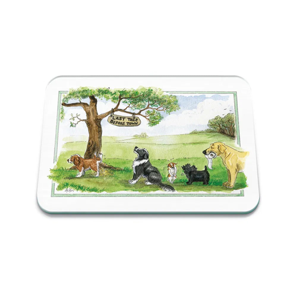 Stowgreen Tuftop Alison’s Animals Worktop Protector ‘Last Tree Before Town’