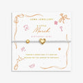 Joma Jewellery Birth Month A Little March Silver & Gold Plated Bracelet