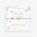 Joma Jewellery Birth Month A Little December Silver & Gold Plated Bracelet