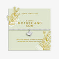Joma Jewellery Mother's Day A Little Mother and Son Silver Plated Bracelet