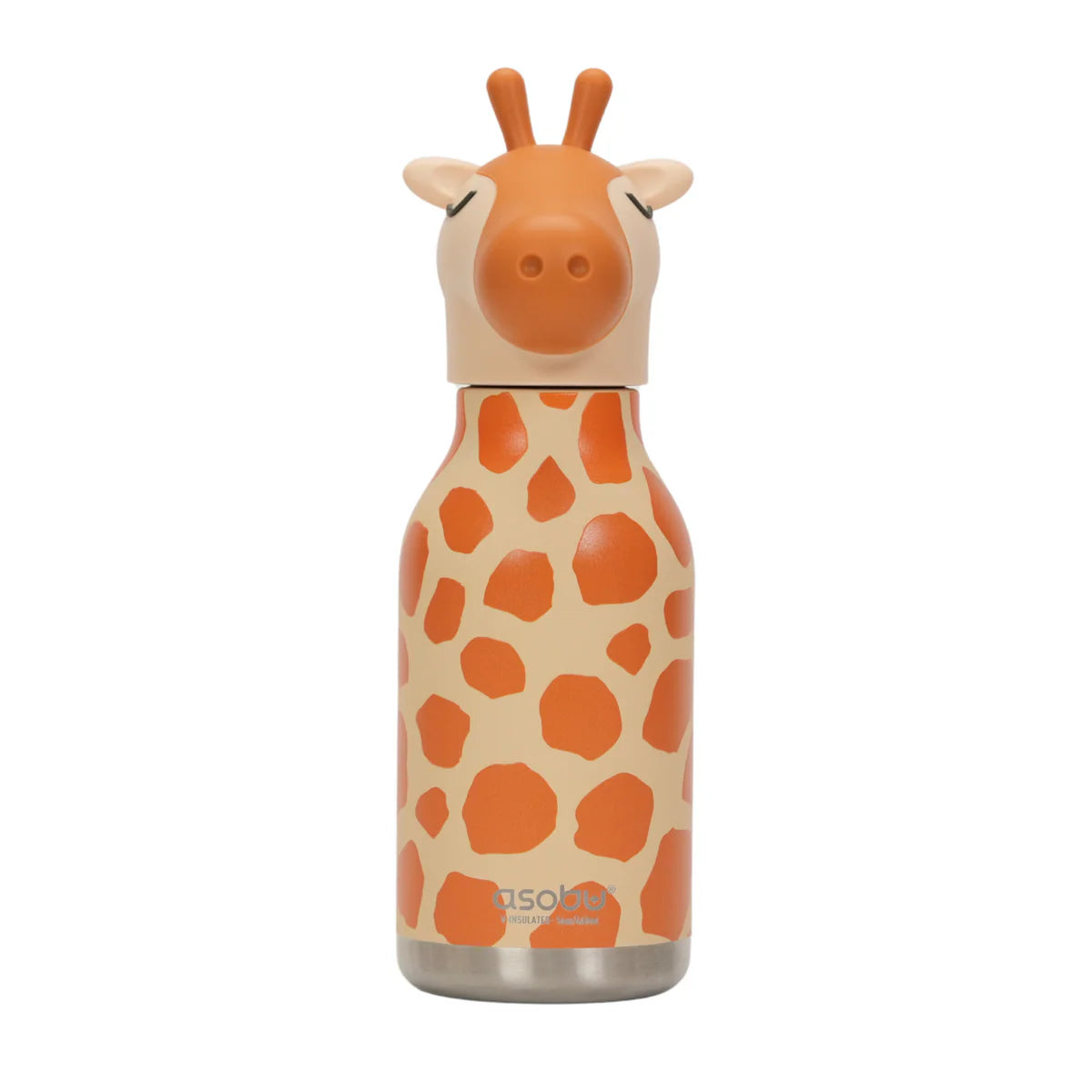 Asobu Giraffe Bestie Bottle With Brush