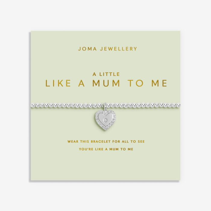 Joma Jewellery Mother's Day A Little Like A Mum To Me Silver Plated Bracelet