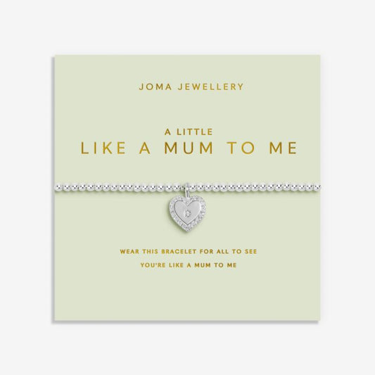 Joma Jewellery Mother's Day A Little Like A Mum To Me Silver Plated Bracelet