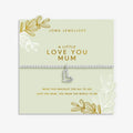 Joma Jewellery Mother's Day A Little Love You Mum Silver Plated Bracelet