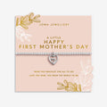 Joma Jewellery Mother's Day A Little Happy First Mother's Day Silver Plated Bracelet