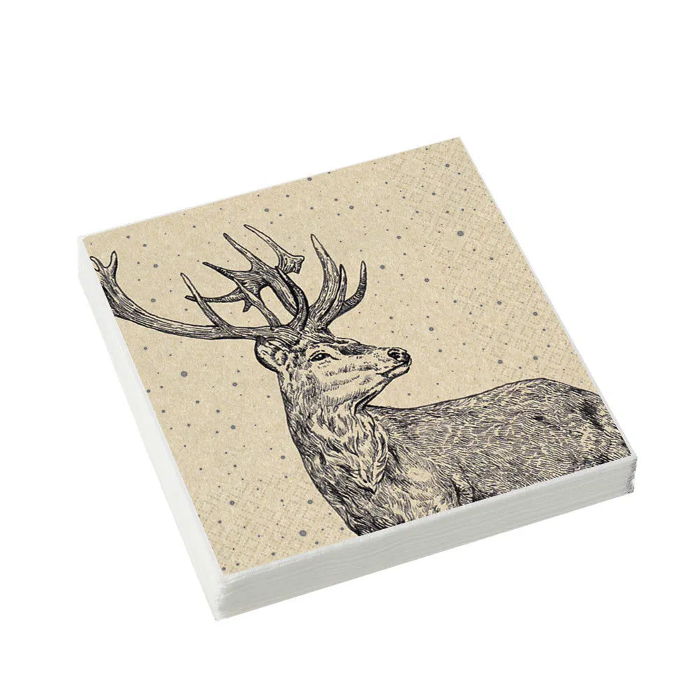 Christmas ‘ Proud Deer’ Napkins