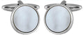 Cufflinks Acylic White