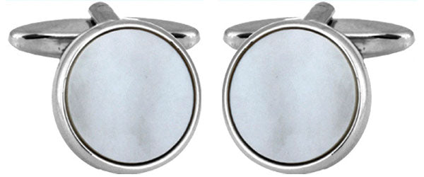 Cufflinks Acylic White
