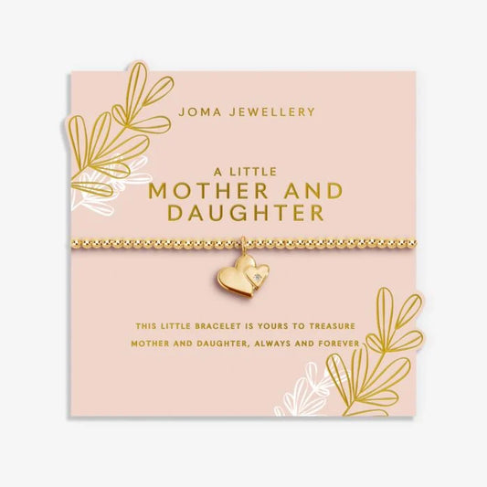 Joma Jewellery Mother's Day A Little Mother and Daughter Gold Plated Bracelet