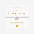 Joma Jewellery A Little Charmed Moments Super Sister Silver, Gold & Rose Gold Plated Bracelet