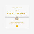 Joma Jewellery A Little Charmed Moments Heart Of Gold Silver, Gold & Rose Gold Plated Bracelet