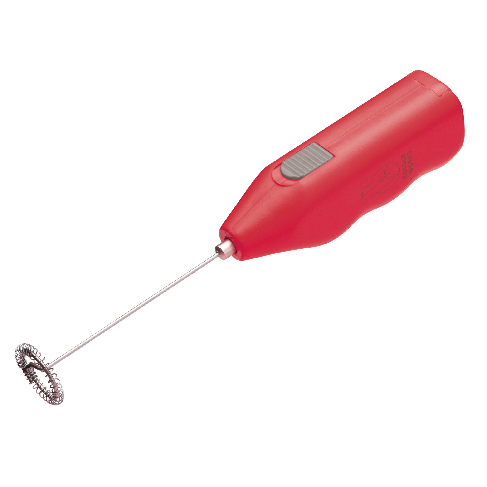 Colourworks Drink Frother Electric Red