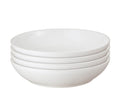 Denby Cotton White Pasta Bowls Set of 4