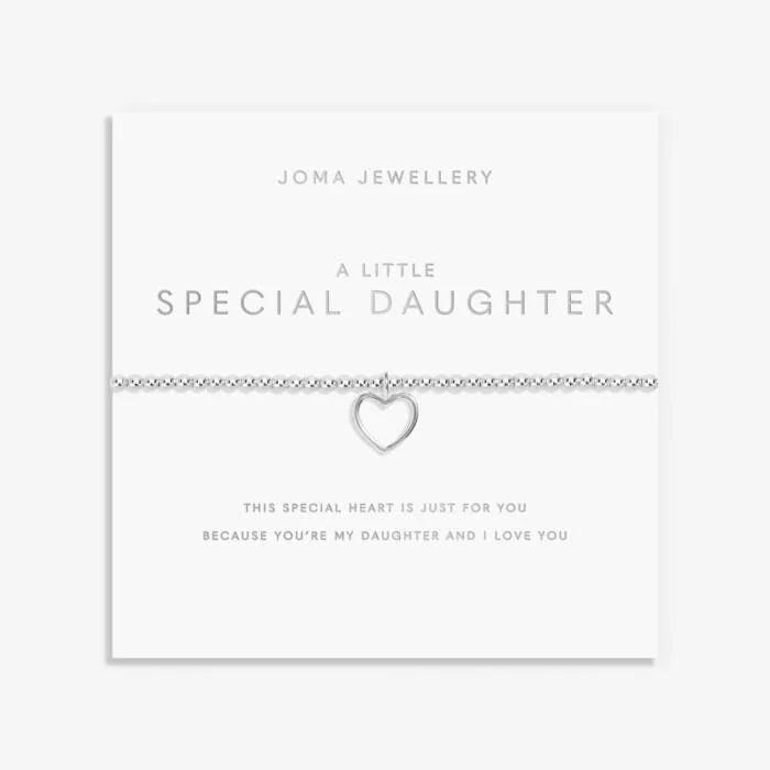 Joma Jewellery A Little Special Daughter Silver Plated Bracelet
