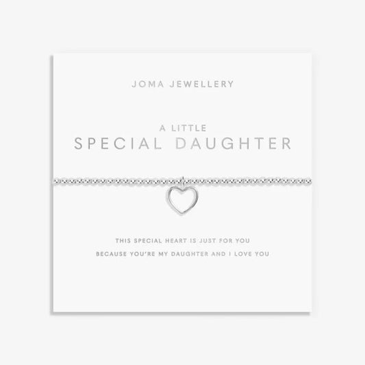 Joma Jewellery A Little Special Daughter Silver Plated Bracelet