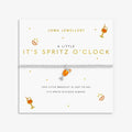 Joma Jewellery A Little Vibes It's Spritz O'Clock Silver Plated Bracelet