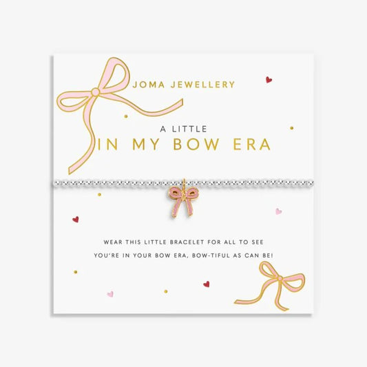 Joma Jewellery A Little Vibes In My Bow Era Silver Plated Bracelet