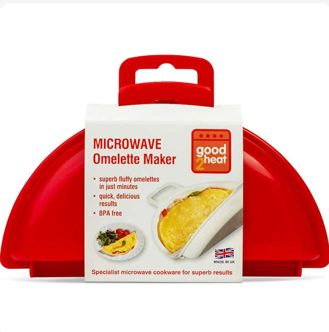 Good2Heat Microwave 2 Egg Omelette Maker